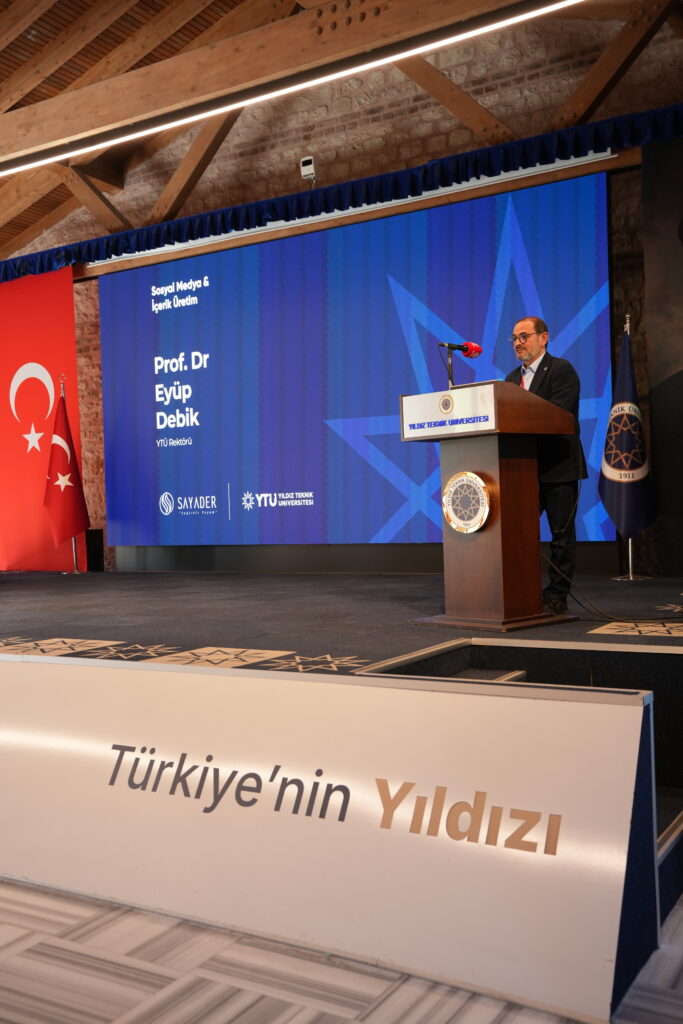 SAYADER ve YTÜ Sosyal Medya & İçerik Üretim Workshop’undan bir kare